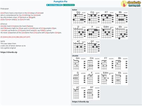 lemon demon ukulele chords.